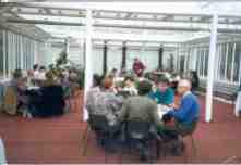 Dining in the Tropical Palm House